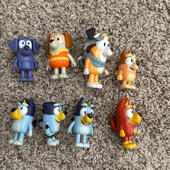 Bluey Other - Bluey and Friends Action Figure Set